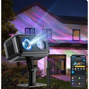 Govee Outdoor Projector Light H7073 Alexa Google Matters